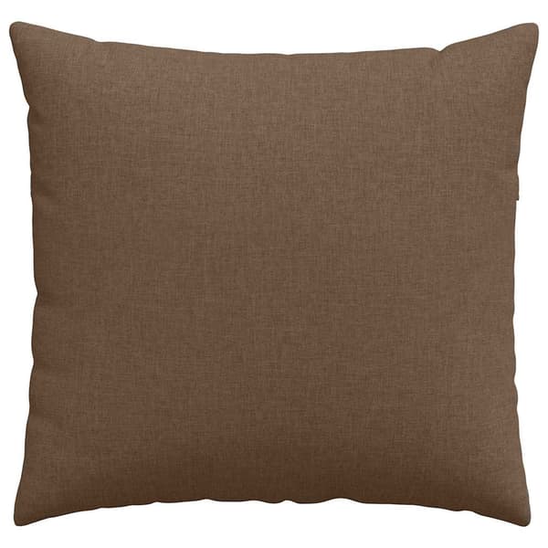 Sofakuddar 2 pcs Brun 45 x 45 cm tyg