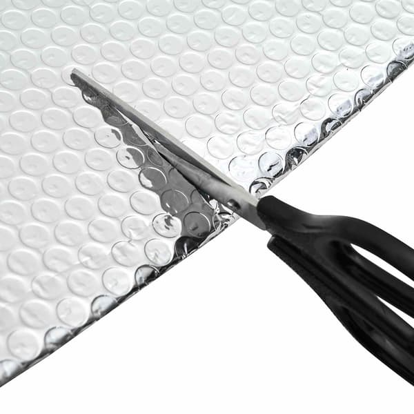Värmereflektor för element Silver 50 x 1 m polyeten