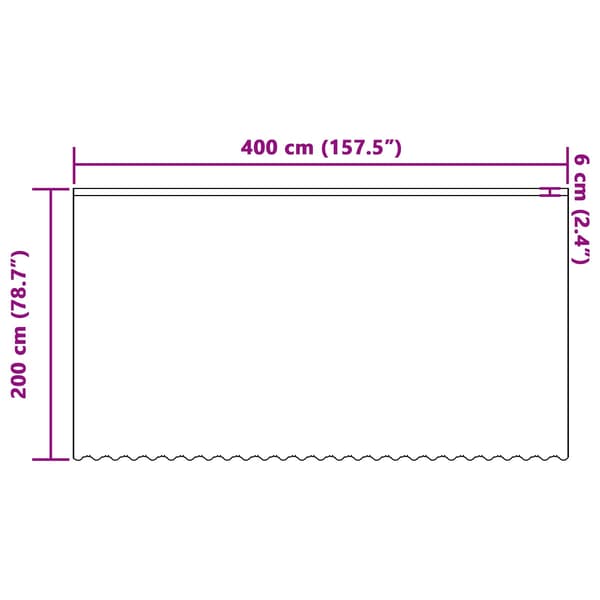 Spetsgardin med gardiner Blommor Vit 200 x 400 cm Polyester