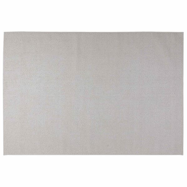 Områdesmattor Rektangulär LUGO Kräm 170 x 120 cm Polyester