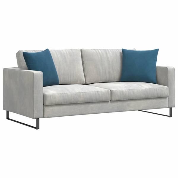 Sofakuddar 2 pcs Blå 45 x 45 cm Kordread tyg