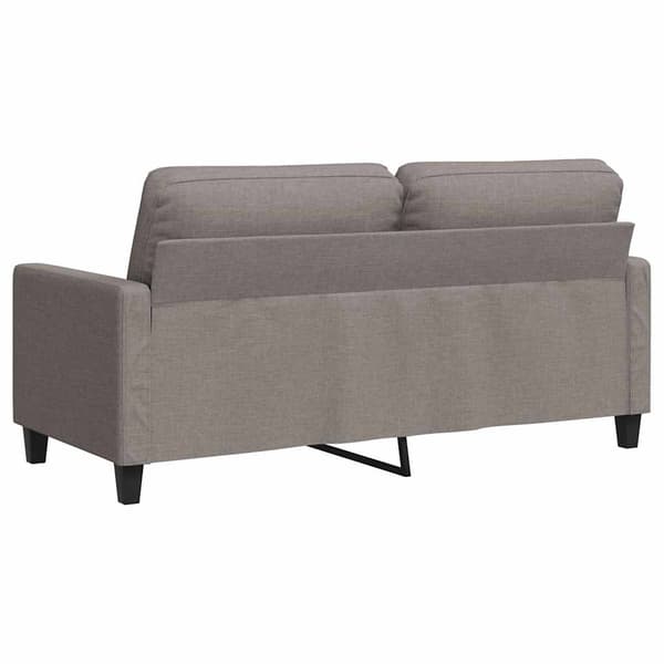 2-sitssoffa taupe 140 cm tyg