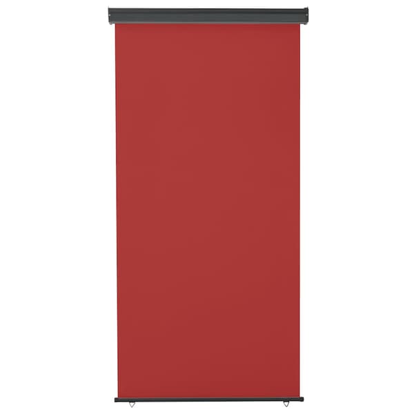 Balkongmarkis 125x250 cm röd