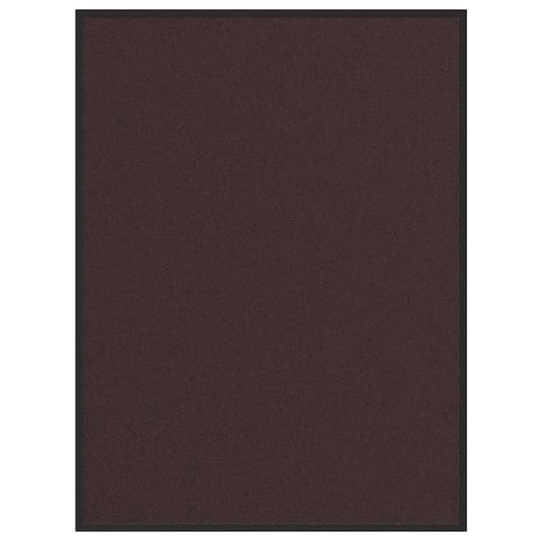 Dörrmatta brun 80x120 cm