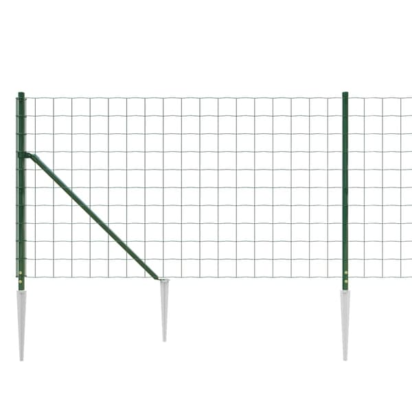 Stängsel med markspett grön 0,8x10 m