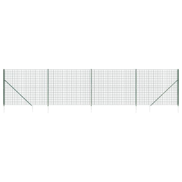 Stängsel med markspett grön 1,8x10 m