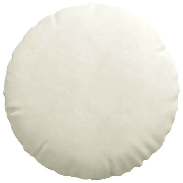 Sittkuddar 2 pcs Kräm Ø50 x 19 cm Sammet