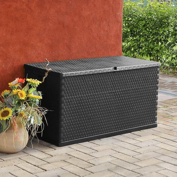 Dynbox antracit 120x56x63 cm PP-rotting