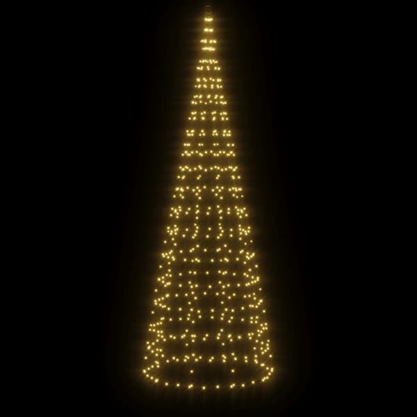 LED julgran 550 LEDs varmvit 300 cm