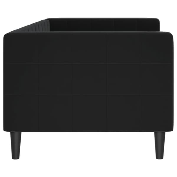 Dagbädd svart 80x200 cm sammet