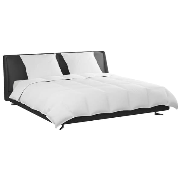 Täckeset med kudde 3 pcs Vit Dunfjäder