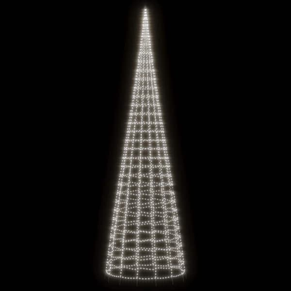 LED julgran 3000 LEDs kallvit 800 cm