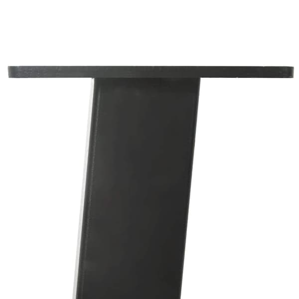 Soffbordsben 4 st antracit 42 cm stål