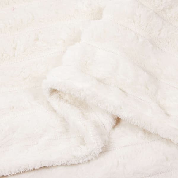 Filtar 6 pcs Kräm 150 x 130 cm Fleece