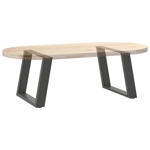 Soffbordsben U-formade 2 st antracit 60x(42-43) cm stål