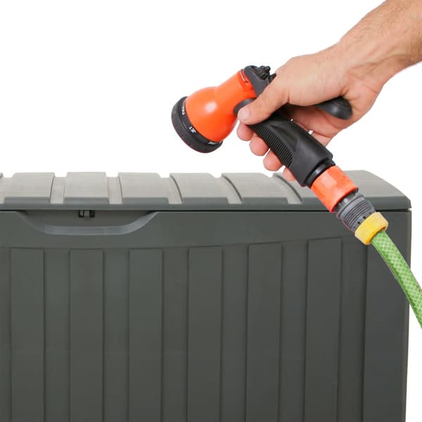 Dynbox svart 118x53x57 cm polypropen