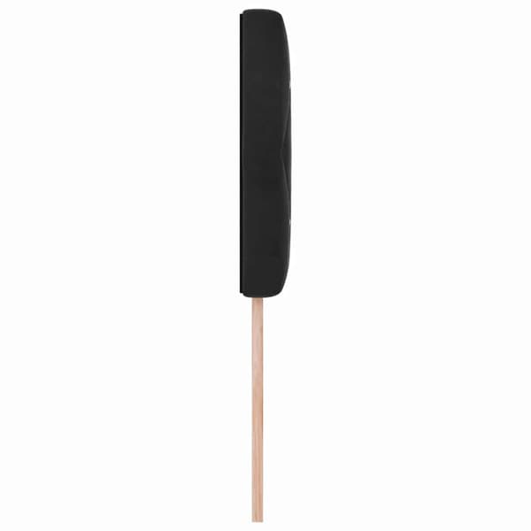 Huvudgavel Svart 100 cm Sammet