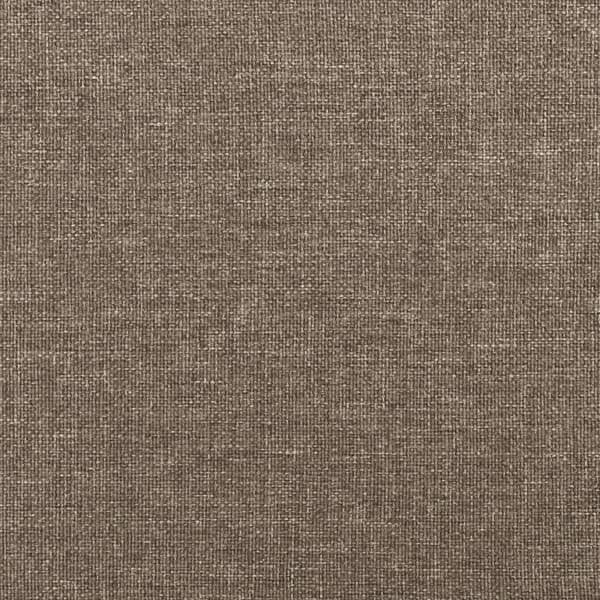 Boxspring-sängram taupe 180x200 cm tyg