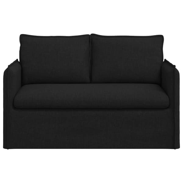 Soffa Svart 136 x 82 x 85 cm tyg