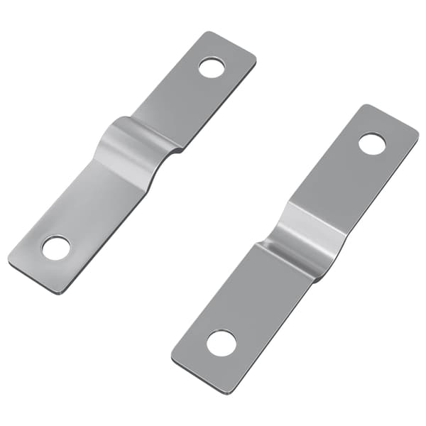 Slagsplåt 2 pcs Silver 50 x 10 x 1,2 mm Järn