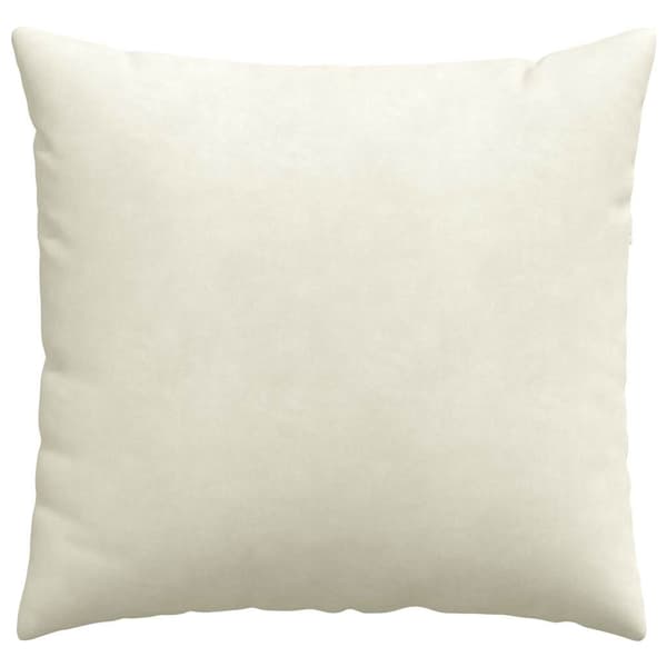Sofakuddar 2 pcs Kräm 50 x 50 cm Kordread tyg
