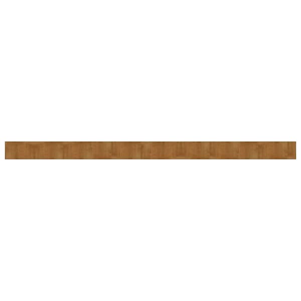 Matta rektangulär brun 60x1000 cm bambu