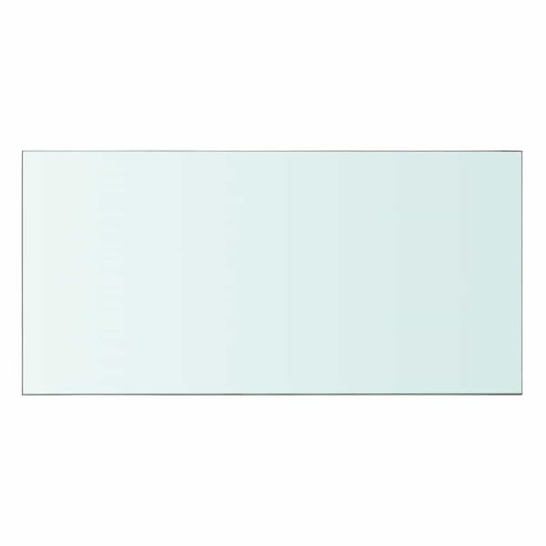Hyllplan glas genomskinlig 60x30 cm