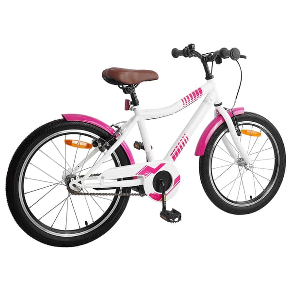 Barncykel 20 Tum för 6-11 år gamla Rosa