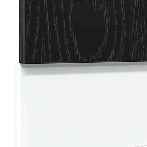 Diskmaskinspanel “Lyon” svart ek 45x1,5x67 cm konstruerat trä
