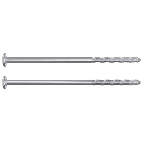 Skruv 800 pcs Silver M6 x 120 mm Stål