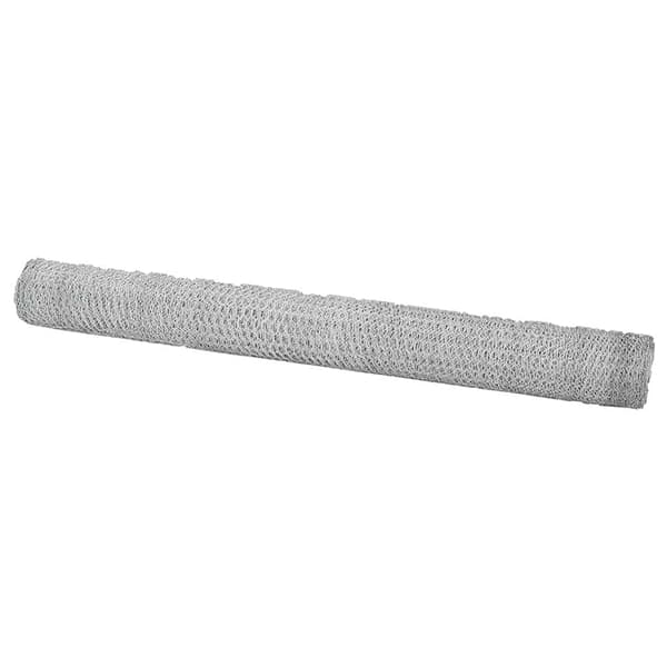 Hexagonstängsel Silver 1,6 x 50 m Galvaniserat stål