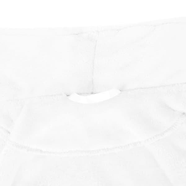 Badrock Utan Huva Vit l Flanell