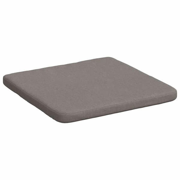 Sittkuddar 4 pcs Taupe 40 x 40 x 3 cm tyg