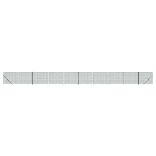 Stängsel med stolpsko grön 2x25 m
