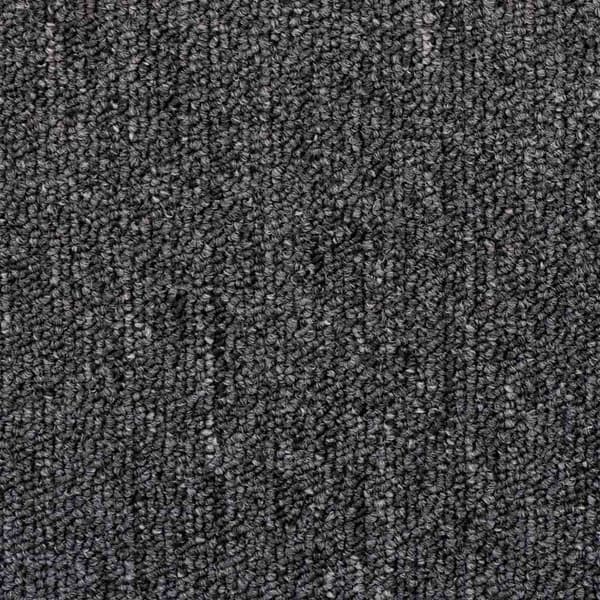 Trappmattor 30 st 65x24x4 cm antracit halvrunda stora