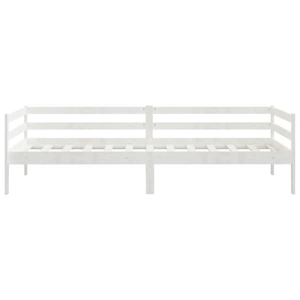 Dagbädd vit massiv furu 90x200 cm