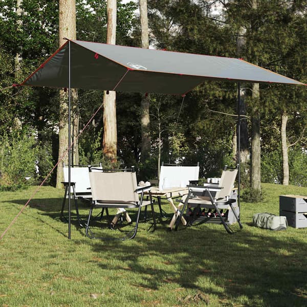 Tarp grå och orange 360x294 cm vattentät