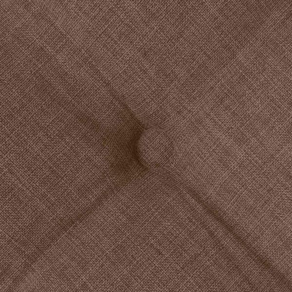 Sittkuddar 4 pcs Brun 40 x 40 x 6 cm tyg