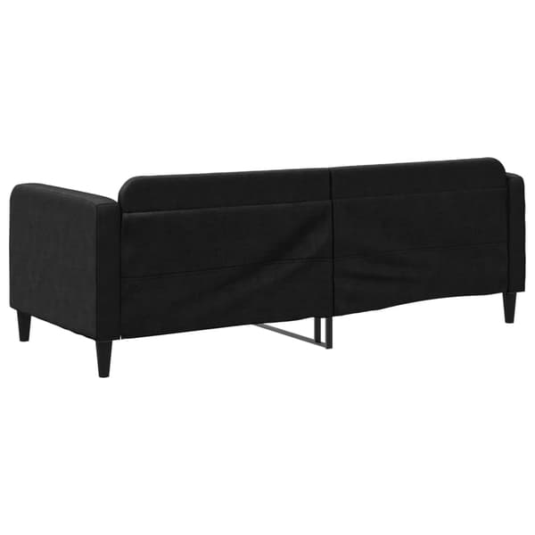 Dagbädd svart 80x200 cm tyg
