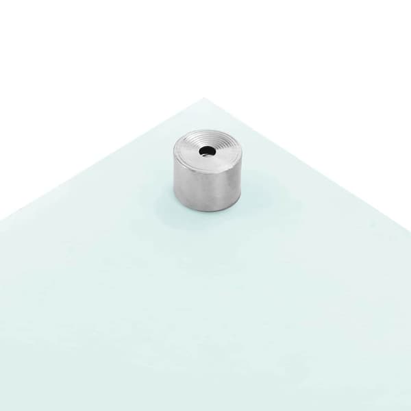 Köksskydd 2 pcs Vit 90 x 40 cm härdat glas