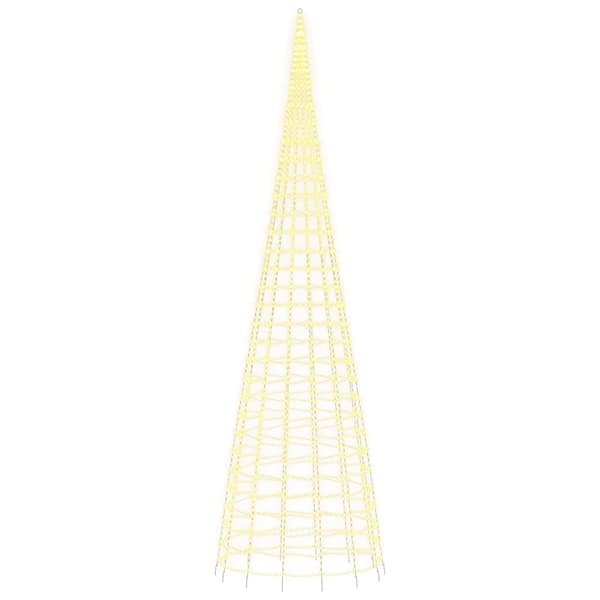 LED julgran 3000 LEDs varmvit 800 cm