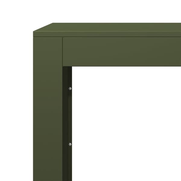 Vedställ grön 100x40x80 cm stål
