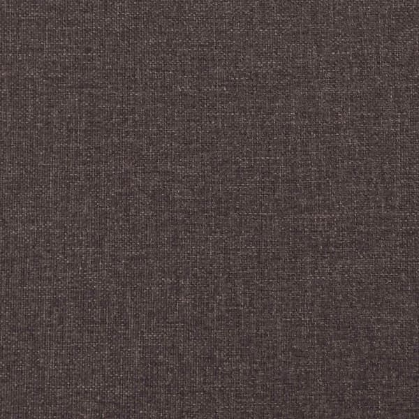Bäddfjäder med madrass Mörkbrun 200 x 160 cm Polyester