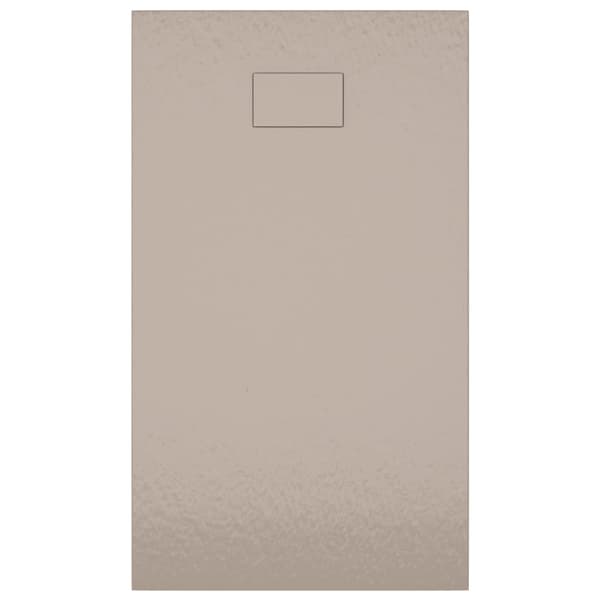 Duschkar SMC brun 120x70 cm