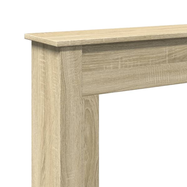 Spiselkrans sonoma-ek 75x20x87,5 cm konstruerat trä