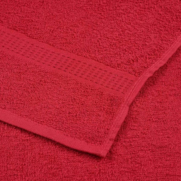 Handdukar FROGN 2 st röd 100x200 cm 360 gsm
