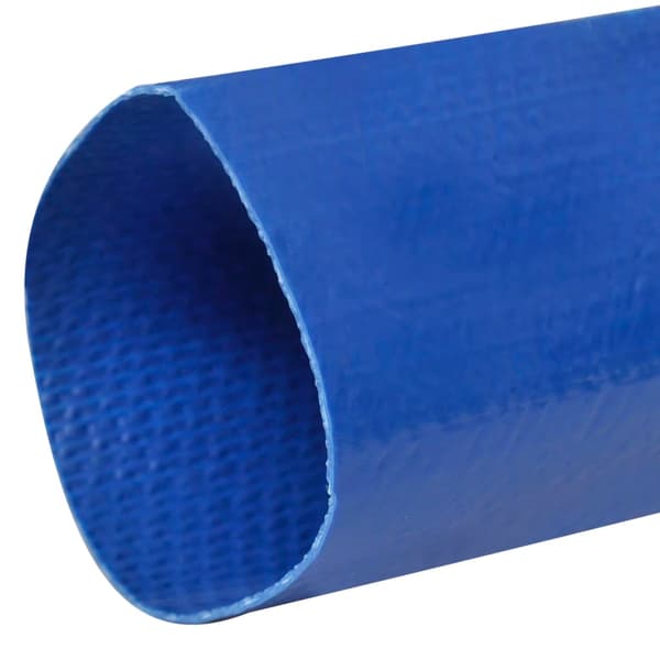 Platt slang 25 m 2" PVC vattenleverans