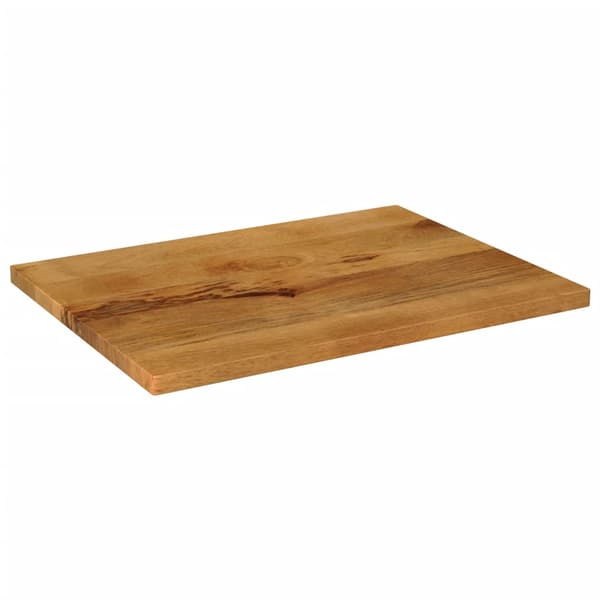 Bordsskiva 80x70x3,8 cm rektangulär massivt mango-trä