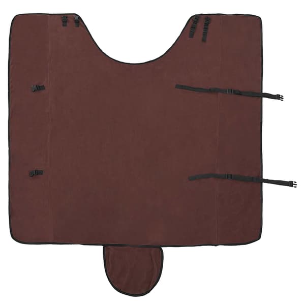 Hästdyna Full Mörk Brun 155 cm Polyester Fleece