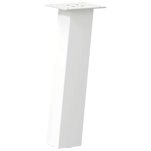 Soffbordsben 4 st vita 42 cm stål